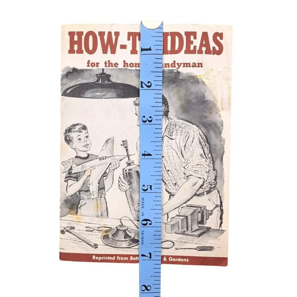 Vintage How To Ideas For The Home Handyman 1957 Home Repair Booklet # 5728 DIY - Picture 6 of 6